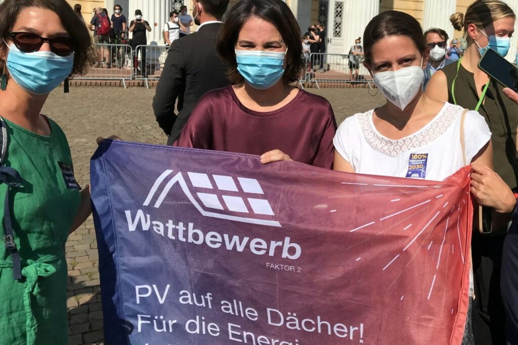 Wattbewerb trifft Annalena Baerbock